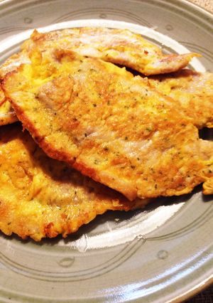 しょうが焼き用お肉で、簡単！ポークピカタ-レシピのメイン写真
