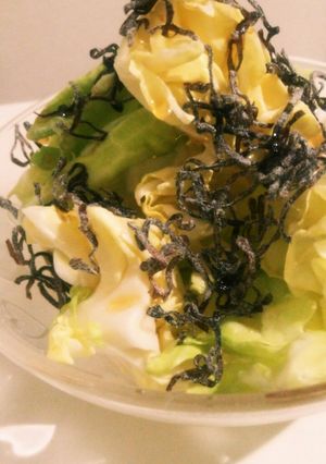 居酒屋でお馴染みのキャベツ昆布-レシピのメイン写真