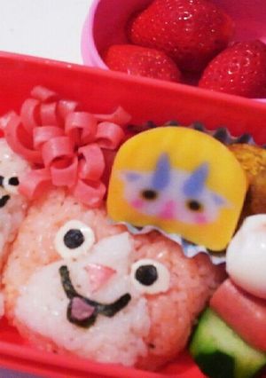 妖怪ウォッチ弁当-レシピのメイン写真