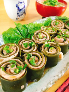 昆布がたっぷり食べれる♡豚肉の昆布巻き。-レシピのメイン写真