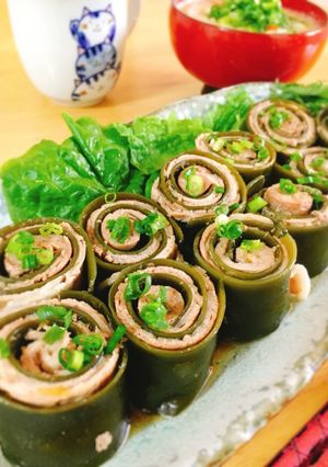 昆布がたっぷり食べれる♡豚肉の昆布巻き。-レシピのメイン写真