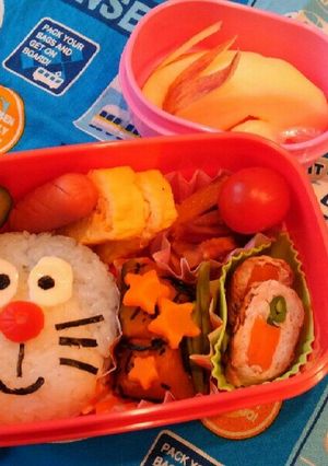 ドラえもん弁当-レシピのメイン写真
