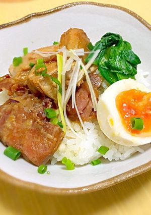 圧力鍋で簡単！豚の角煮-レシピのメイン写真
