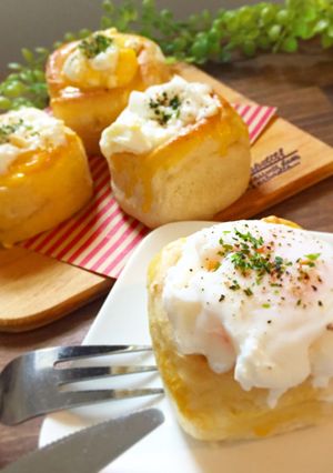 中とろ〜り カルボナーラパン-レシピのメイン写真