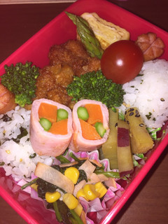 お弁当に♪冷凍ハムロール-レシピのメイン写真
