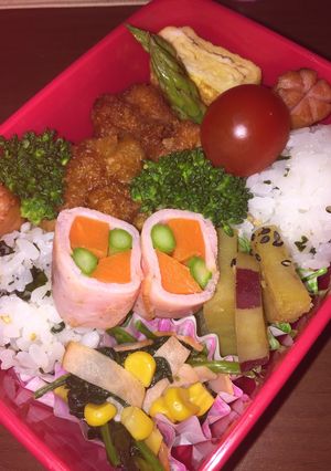 お弁当に♪冷凍ハムロール-レシピのメイン写真