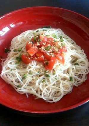 ☆簡単さっぱりレモン醤油冷やしそうめん☆-レシピのメイン写真