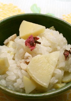 桜香る筍ご飯-レシピのメイン写真