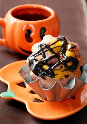 芋栗南京のハロウィンロール-レシピのメイン写真