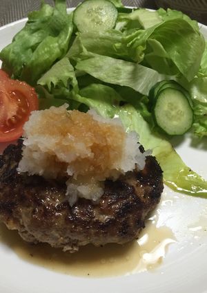 ヘルシーおいしー☆簡単手間なしハンバーグ-レシピのメイン写真