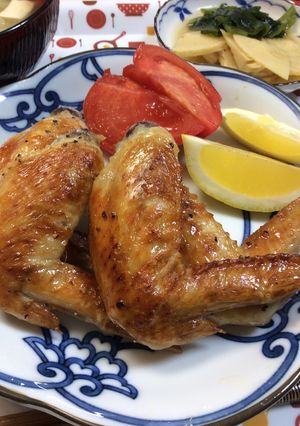 おつまみにも！簡単パリッと塩手羽先-レシピのメイン写真