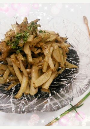 ｼｬﾘｼｬﾘ菊芋ｷﾝﾋﾟﾗﾓﾘﾝｶﾞ風味-レシピのメイン写真