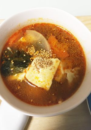 食べたい時の豆腐チゲ-レシピのメイン写真