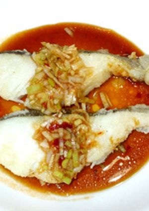 簡単魚たらの唐揚げ♪フライパンねぎソース-レシピのメイン写真