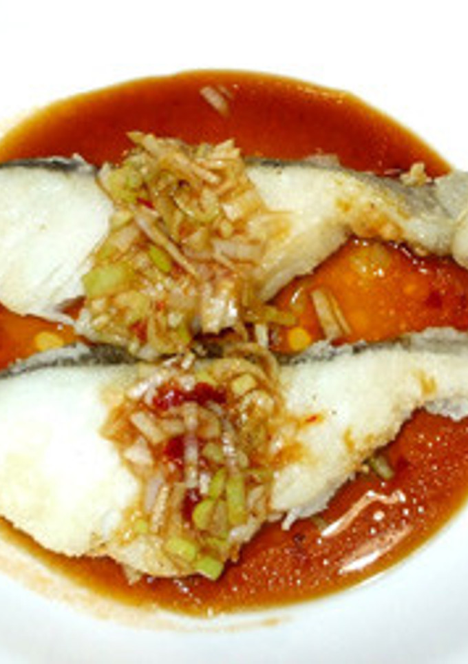 簡単魚たらの唐揚げ♪フライパンねぎソース-レシピのメイン写真