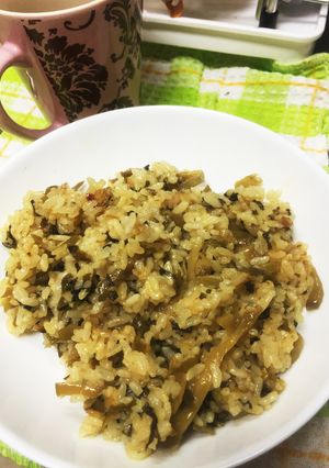 簡単！！搾菜高菜の炒飯-レシピのメイン写真