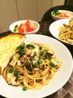 簡単ヘルシー!きのこの和風パスタ-レシピのメイン写真