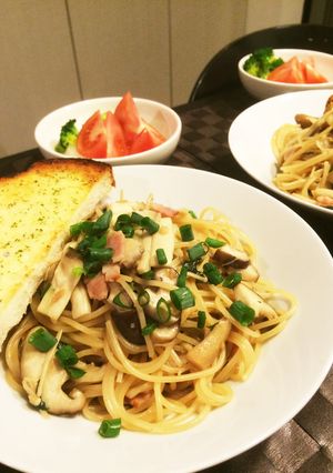 簡単ヘルシー！きのこの和風パスタ-レシピのメイン写真