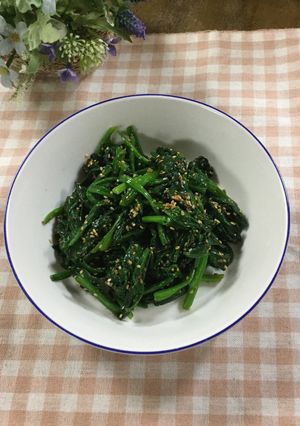 ほうれん草の胡麻和え-レシピのメイン写真
