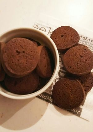 飲み残しミルクを使ったココアクッキー♪-レシピのメイン写真