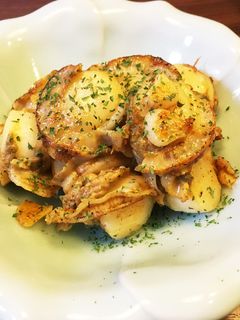 ベビーホタテのガーリックバター炒め-レシピのメイン写真