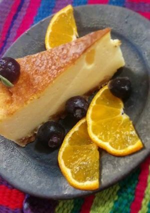 ベイクドチーズケーキ-レシピのメイン写真
