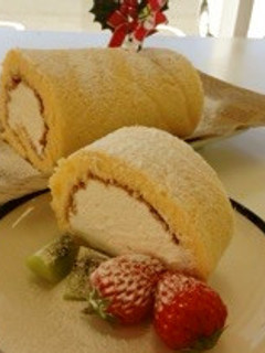 簡単ロールケーキ-レシピのメイン写真