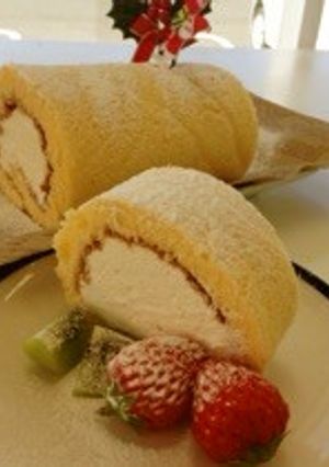 簡単ロールケーキ-レシピのメイン写真