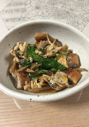 ウナギの柳川煮-レシピのメイン写真