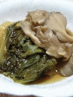 ちんげんさいときのこの炒め煮-レシピのメイン写真