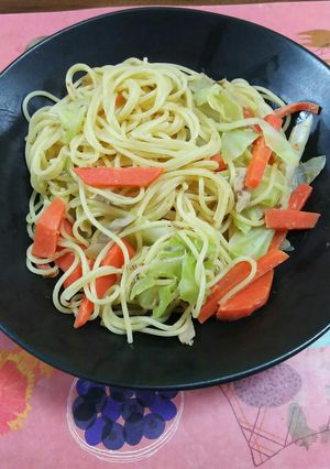 お鍋１つで和風パスタ-レシピのメイン写真