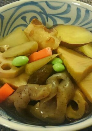根菜の炊き合わせ-レシピのメイン写真