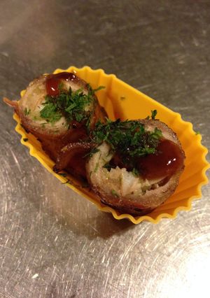 お好み焼き味豚バラ肉巻き♬お弁当に☆-レシピのメイン写真