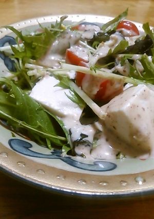 豆腐サラダ-レシピのメイン写真