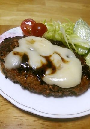 照焼きチーズハンバーグ-レシピのメイン写真