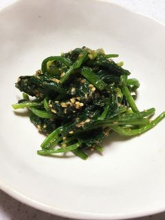 ほうれん草の胡麻和え-レシピのメイン写真
