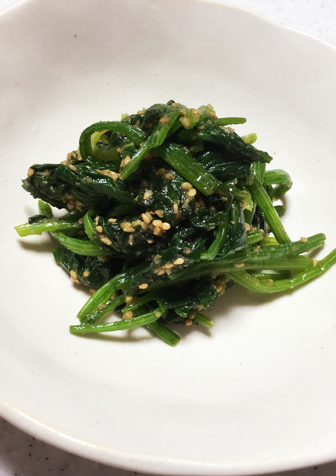 ほうれん草の胡麻和え-レシピのメイン写真