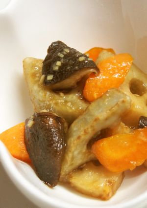 蓮根の酢生姜だれ和え~お弁当に-レシピのメイン写真
