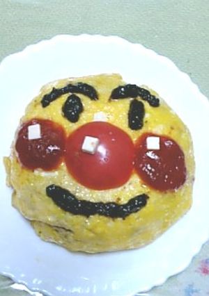 (´エ｀)っ[アンパンマンオムライス]-レシピのメイン写真