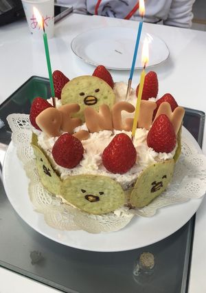 すみっこぐらしのぺんぎんケーキ-レシピのメイン写真