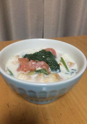 鍋の残りをアレンジして洋風スープ！-レシピのメイン写真