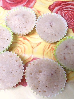 レンジで簡単☆ミ いちご蒸しパン-レシピのメイン写真