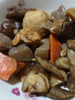 我が家の筑前煮-レシピのメイン写真