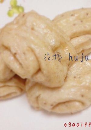 全粒粉の花巻♡無油無糖無塩♪素朴な甘み♪-レシピのメイン写真