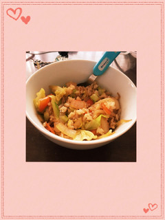 男飯!野菜炒めご飯-レシピのメイン写真