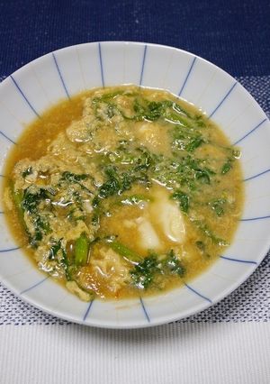 簡単！春菊のすき煮丼-レシピのメイン写真