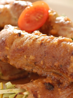 キャベツと葱の豚肉巻き~味噌バターソース-レシピのメイン写真