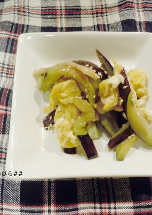 茄子とハムのきんぴら♪-レシピのメイン写真