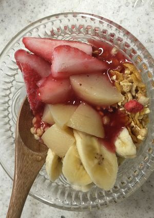 フルグラ朝ごはん-レシピのメイン写真
