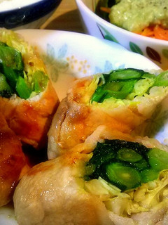 菜花とシャキシャキきゃべつの豚肉巻き-レシピのメイン写真
